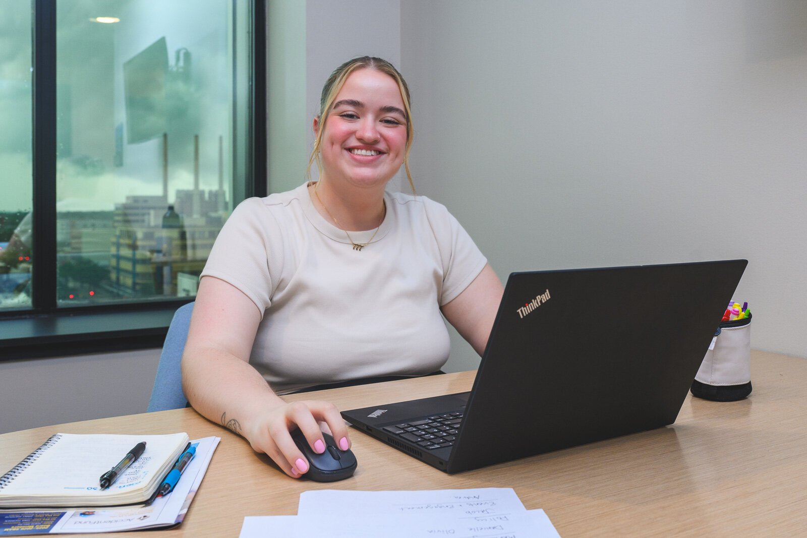 SBAM Communications Coordinator Olivia Covey