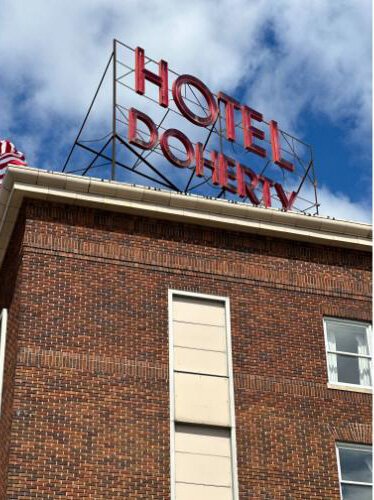 Hotel Doherty celebrates its centennial this year. Photo: Dianna Stampfler
