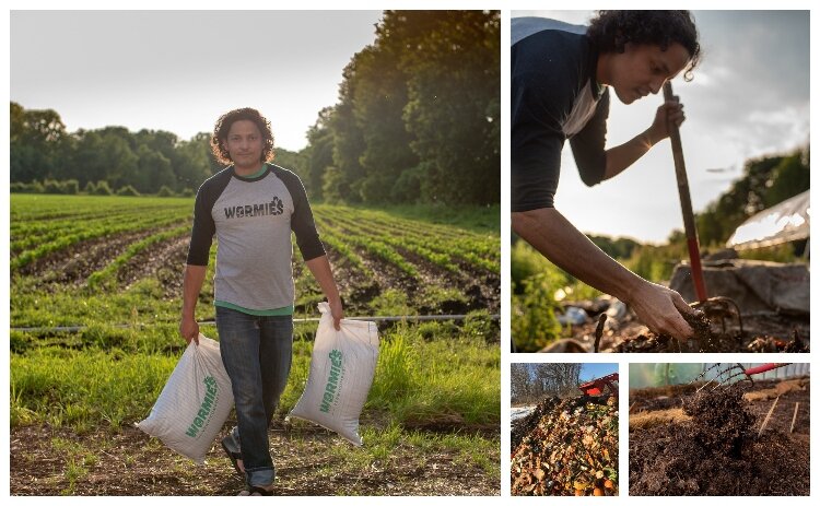 Luis Antonio Chen Aguilera started Wormies, a composting business that serves greater Grand Rapids.