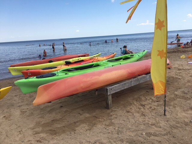 "Kayak" Bob rents nine kayaks, two of which are doubles, meaning they can seat two persons. He rents in one and four-hour increments.
