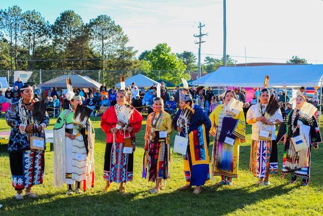 Bay Mills' 2019 "Honoring Our Veterans" powwow. 