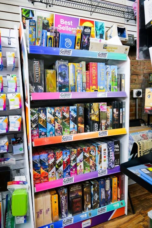 The Gaming Cantina anticipates hosting future gaming tournaments as well as “speed dating” style gaming where individuals can come in and 1v1 against an opponent and try several games during each event.