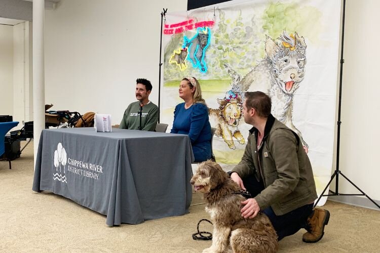 Author Dominic Thrasher brings his new children's book to Veterans Memorial Library for a special reading and signing event on Sunday, Feb. 2, 2025.