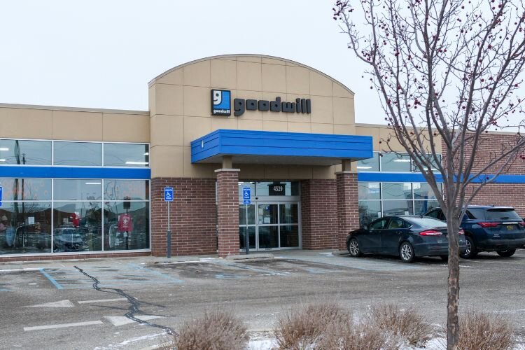 Located at 4529 E. Bluegrass Road, the Goodwill Store in Mt. Pleasant offers a selection of second-hand items.