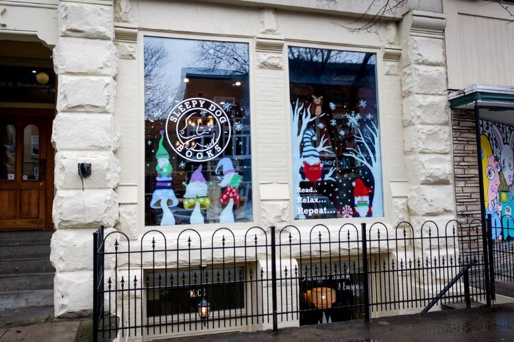 Holiday gift baskets, book bundles, blind-date books, and sales will be available at the Sleepy Dog Books store at 120 East Broadway in downtown Mt. Pleasant on Friday, Nov. 29 and Saturday, Nov. 30.