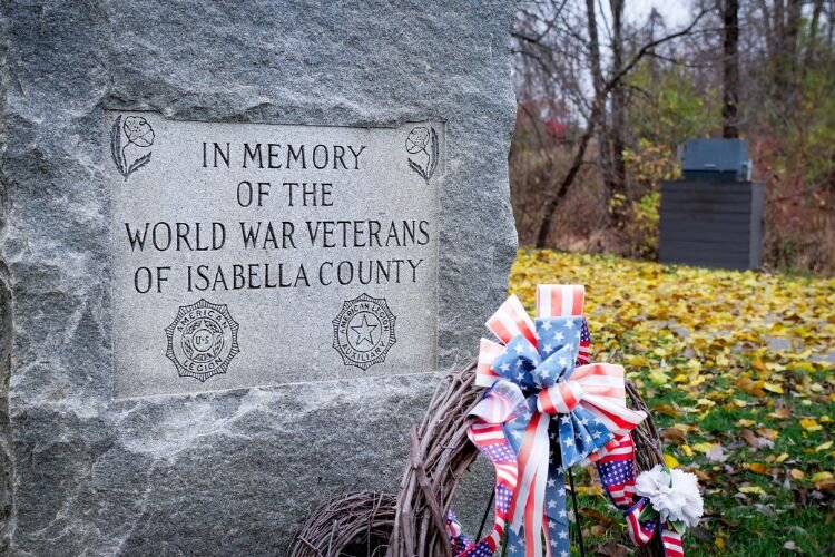 The Michigan Vietnam Veterans Memorial is located within Island Park at 331 North Main Street in Mt. Pleasant.