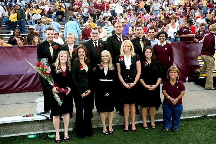 CMU Homecoming 2008 court.