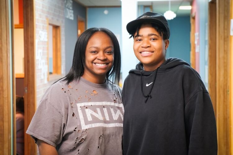 Mini City co-owners Priscilla Fift (left) and Kayla Boyd (right).