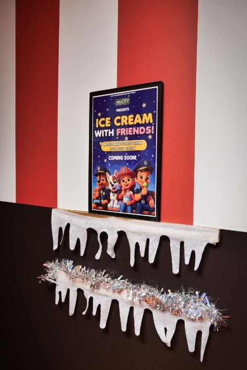 From custom movie posters to hand-painted details on the walls, Fife and Boyd have worked together to create a safe and educational space for young children.