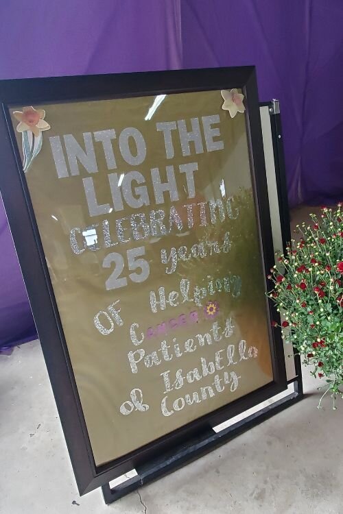 Isabella County Community Cancer Services Into the Light event on Friday, Sept. 6, 2024.