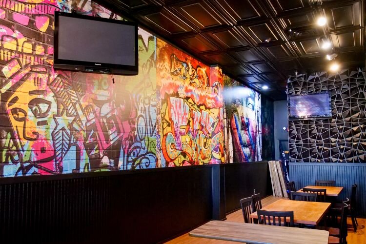 A back-room space in Twisted Fork will seat approximately 20 people for private events such as birthdays and graduation parties. 