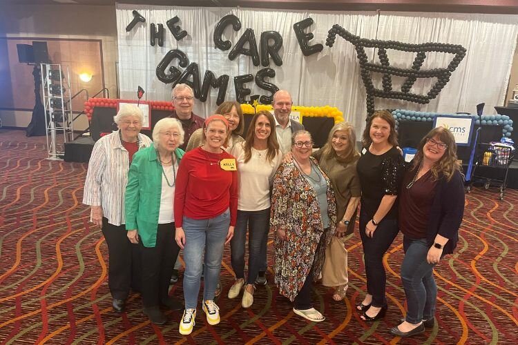 Rotarians attend The Care Games (inaugural fundraising event for The Care Store) in May 2024.