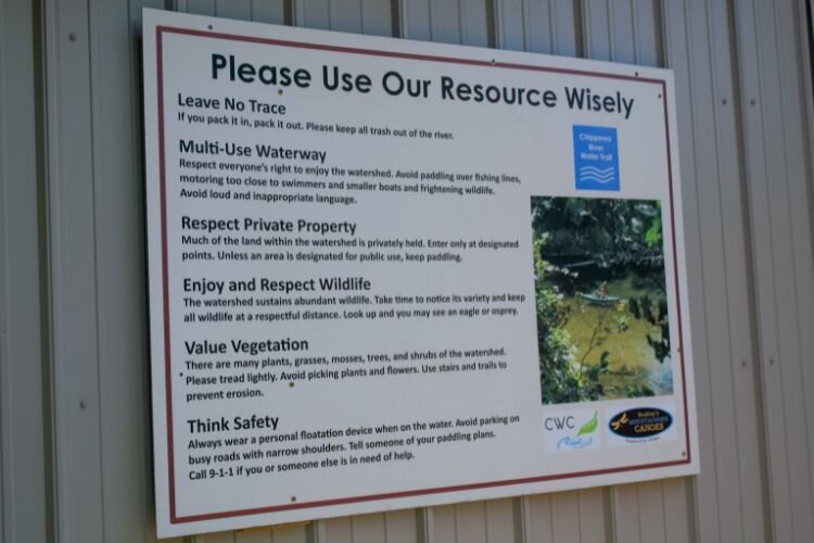 While Busch says their section of the river is well respected, they organize river clean up events where they donate cans to charities, and are advocates for environmental protection