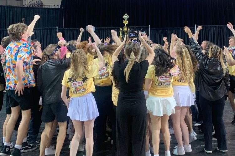 Looking back at Greek Week 2023. Photo Courtesy Ally Law, Greek Week student committee member.