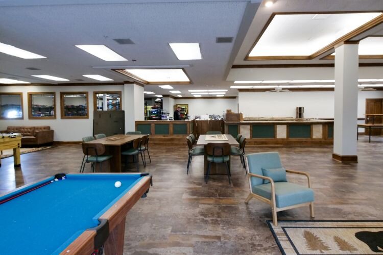 The store’s open floor plan concept allows space for customers to hang out, shop, and also view Life Unplugged’s production facility. Photo Credit: Courtney Jerome / Epicenter Mt. Pleasant