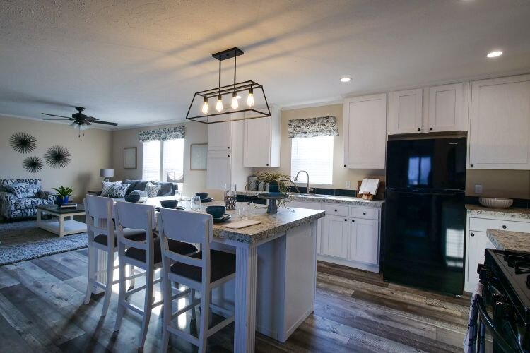 This 4 bedroom, 2 bath model coming soon to Summerhill Village will be listed for about $103,000 with views of the Clubhouse and community park. Photo Credit: Courtney Jerome / Epicenter Mt. Pleasant