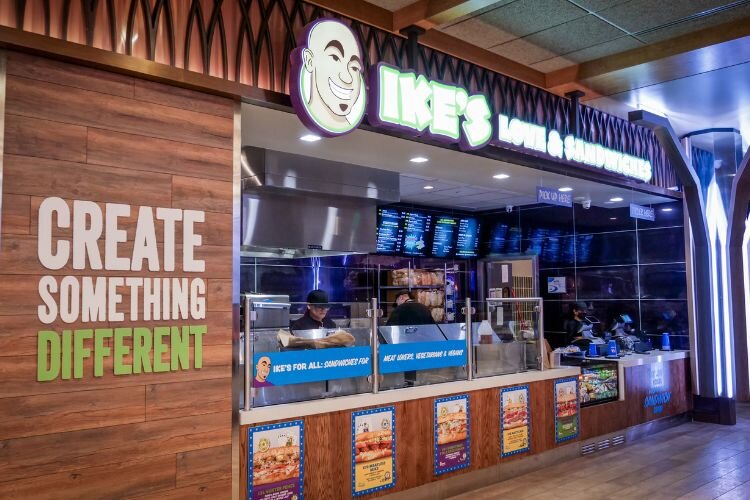 “This ain’t your momma’s sandwich shop” is the slogan for the San Francisco-originated franchise. Soaring Eagle Casino is home to the first Ike’s Love and Sandwiches location in Michigan. Photo Credit: Courtney Jerome / Epicenter Mt. Pleasant