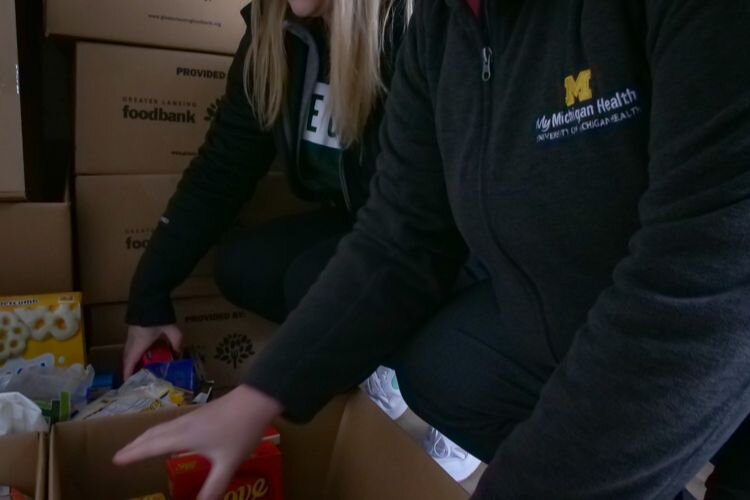 Last year 29% of employees at MyMichigan Medical Center Mt. Pleasant volunteered in the community by using their Community Service Time. (Photo: Gabrielle Haiderer/Epicenter)