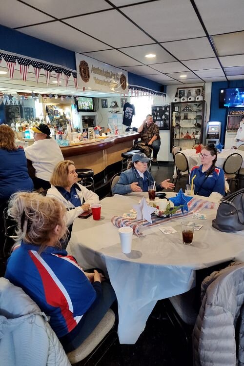 American Legion honors Veterans Day 2023 at the Mt. Pleasant Post. Photo: Courtesy American Legion Owen Barrett Post #110