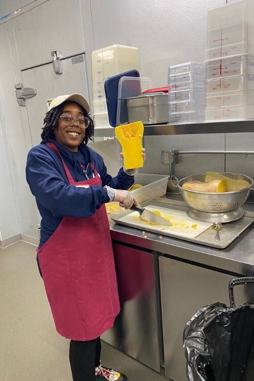Volunteer at the Isabella County Soup Kitchen. Photo: Courtesy Isabella County Soup Kitchen