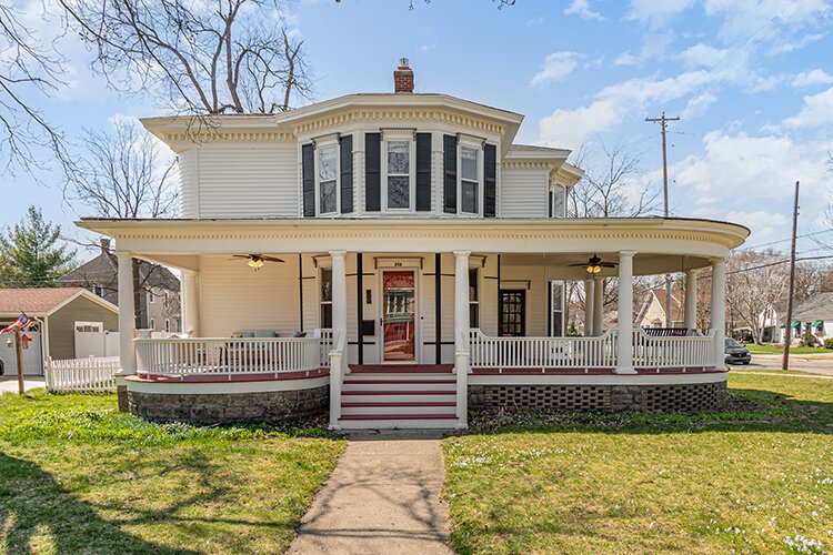 Historic home in Mt. Pleasant, Michigan. (Photo courtesy of Greg Hall)