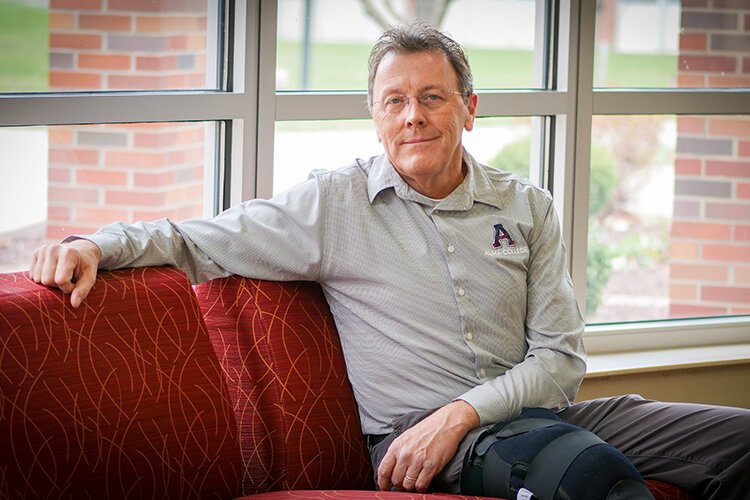 Dave Zerbe, Kiltie Marching Band director, celebrates his 26th year leading the instrumental student group. (Photo: Courtney Jerome/Epicenter)