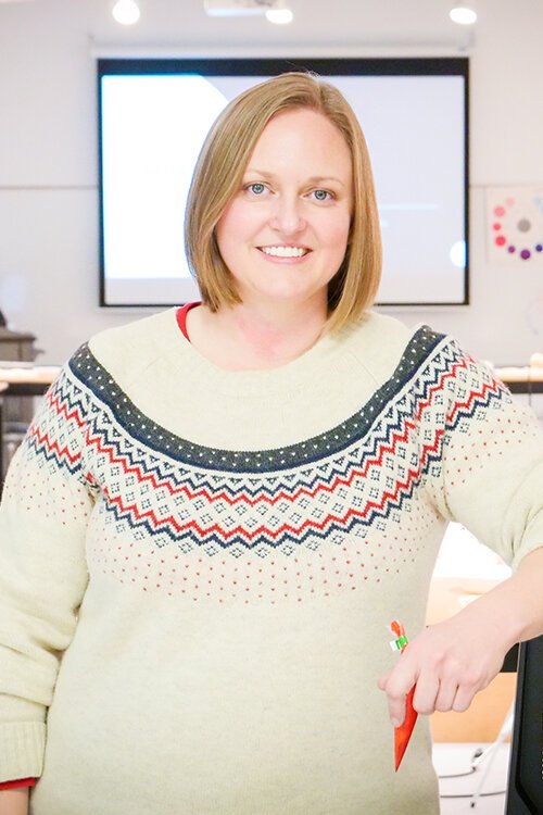 Ginger Kaufman, owner of Ginger's Cookie Jar and teacher of Royal Icing Cookie Classes at Mid Michigan College. (Photo: Courtney Jerome/Epicenter)
