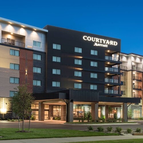 The 2022 Coming Home event will be held at the Courtyard by Marriott Hotel near the football stadium. (Photo courtesy of Courtyard by Marriott)