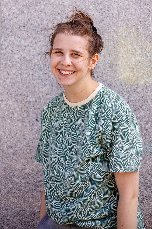 Jordan McGee, 23, is a non-binary lesbian from Berkley, Michigan.