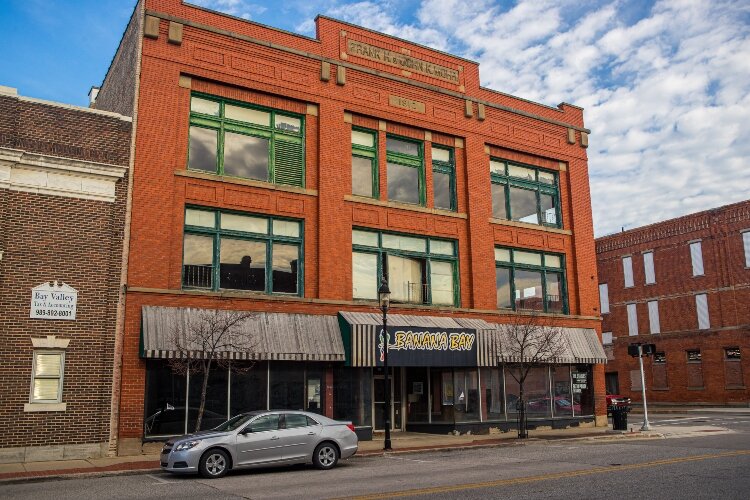 This Midland Street building is named after Frank H. Mohr, who was born in Germany. After finishing school, he immigrated to America and settled in West Bay City in 1881. 