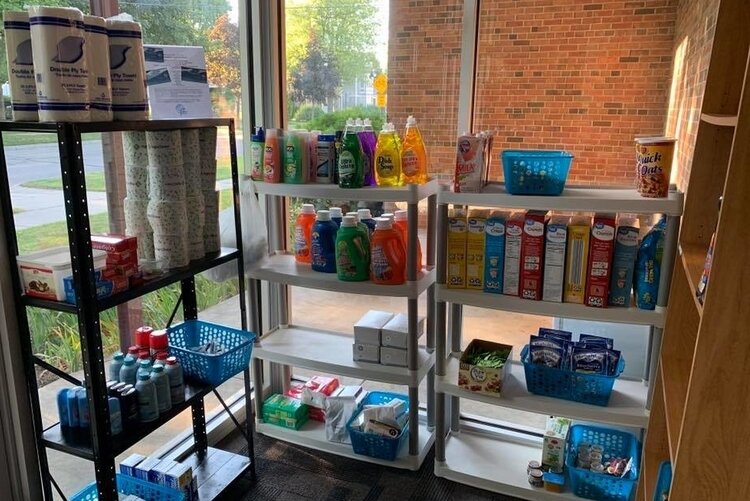 Found at the west airlock of First United Methodist Church, 400 S. Main St., the LDP is open from noon to 3 p.m. daily.
