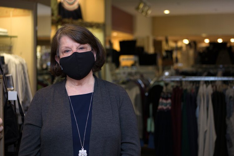 Helen Chase is the owner of Trillium Fine Clothing.

"We have safe practices and those will continue," says Chase. "We have people distance and we come in a half an hour before we open and stay on half an hour after we close to make sure that we have time to clean everything, every single day. We wipe down everything from doorknobs, counters, to dressing rooms— anything that people touch at all."