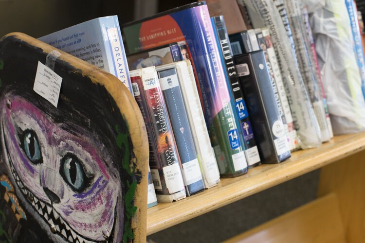 Due to the pandemic and to help prevent COVID-19 transmission, materials that are returned to the library are collected from the dropbox and then quarantined for 72 hours before being reshelved.