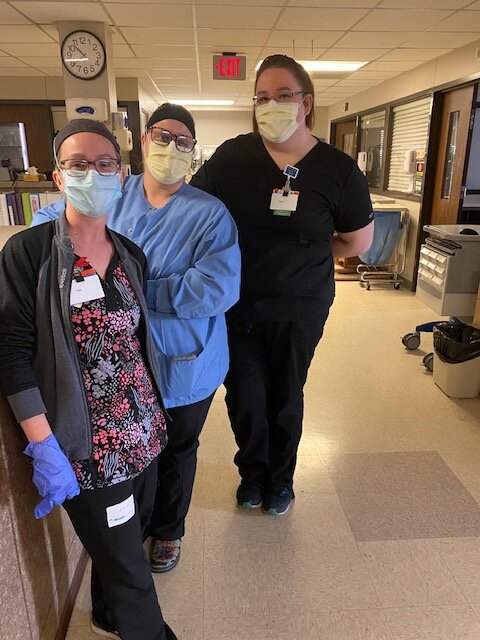 Staff members across McLaren Central Michigan have worked long, hard hours together to stay on top of the COVID-19 pandemic.