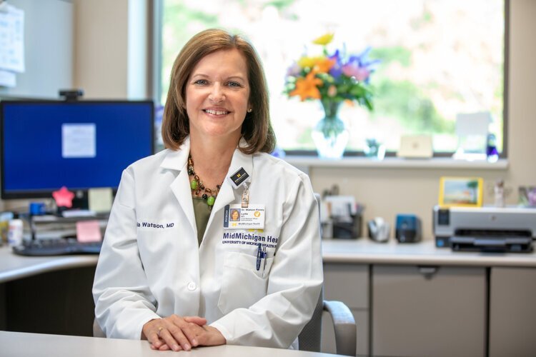 Dr. Lydia Watson, M.D., senior vice president and chief medical officer at MidMichigan Health
