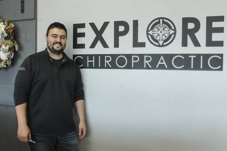 Dr. Landon Revord, owner of Explore Chiropractic