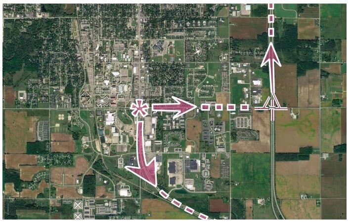 The creation of additional exit ramps at Broomfield and U.S. 127 will support the City’s goals to retrofit Mission Street as a place to go “to” rather than “through.”
