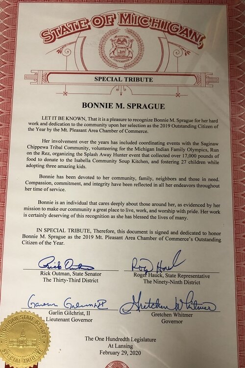 A special tribute for Sprague