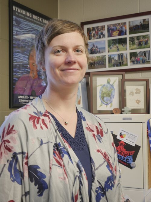 Dr. Sarah Surface-Evans, associate professor of anthropology at Central Michigan University