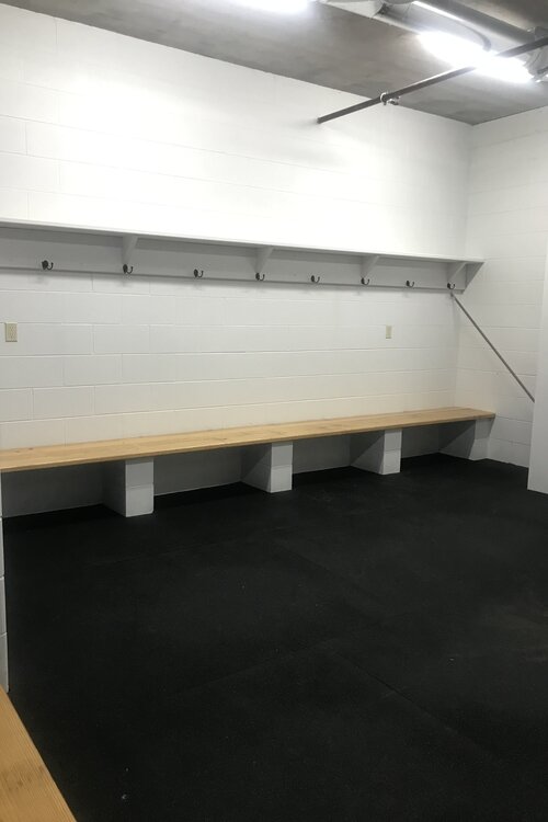 A women's locker room was recently added to the Mt. Pleasant I.C.E Arena