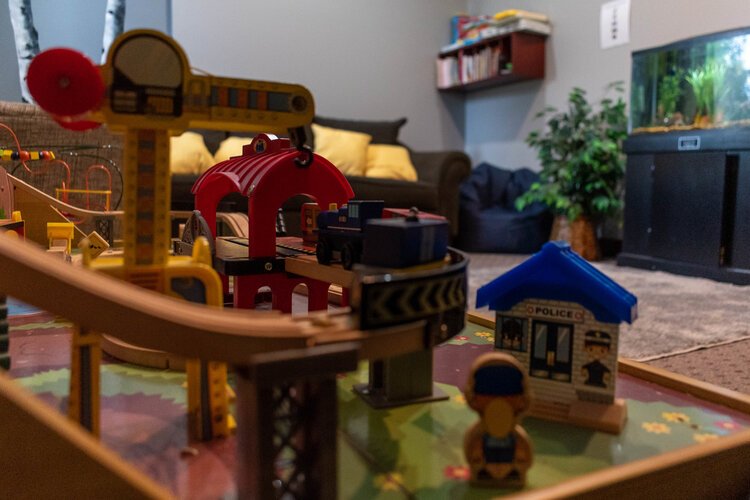 The Isabella County Child Advocacy Center provides a homey, kid-friendly waiting room for families and children.