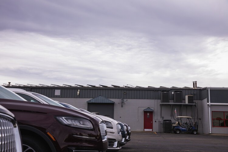 Despite an initial investment, these solar panels at Krapohl Ford and Lincoln in Mt. Pleasant have saved the company an estimated $20,000 per year since being installed in late 2016.