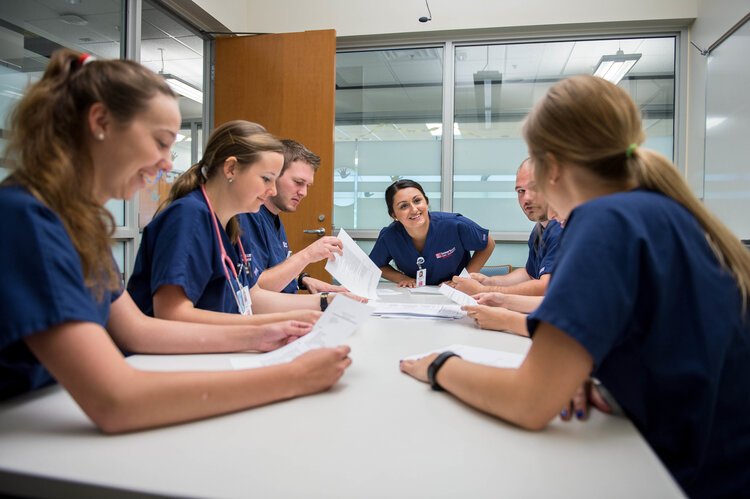 Five years ago, Saginaw Valley State University's nursing program increased enrollment from 64 students admitted twice a year to 96 students admitted twice per year.