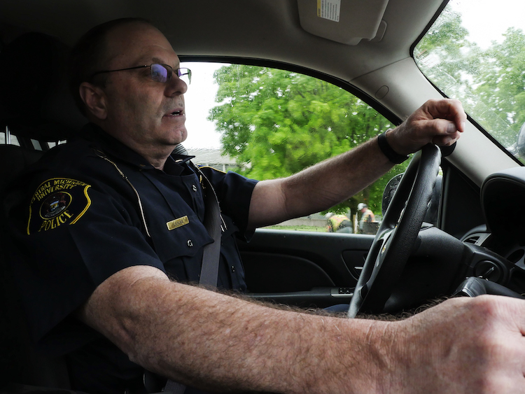 Lt. Larry Klaus, who has been with the department since 2011, has been named the new Central Michigan University Chief of Police.