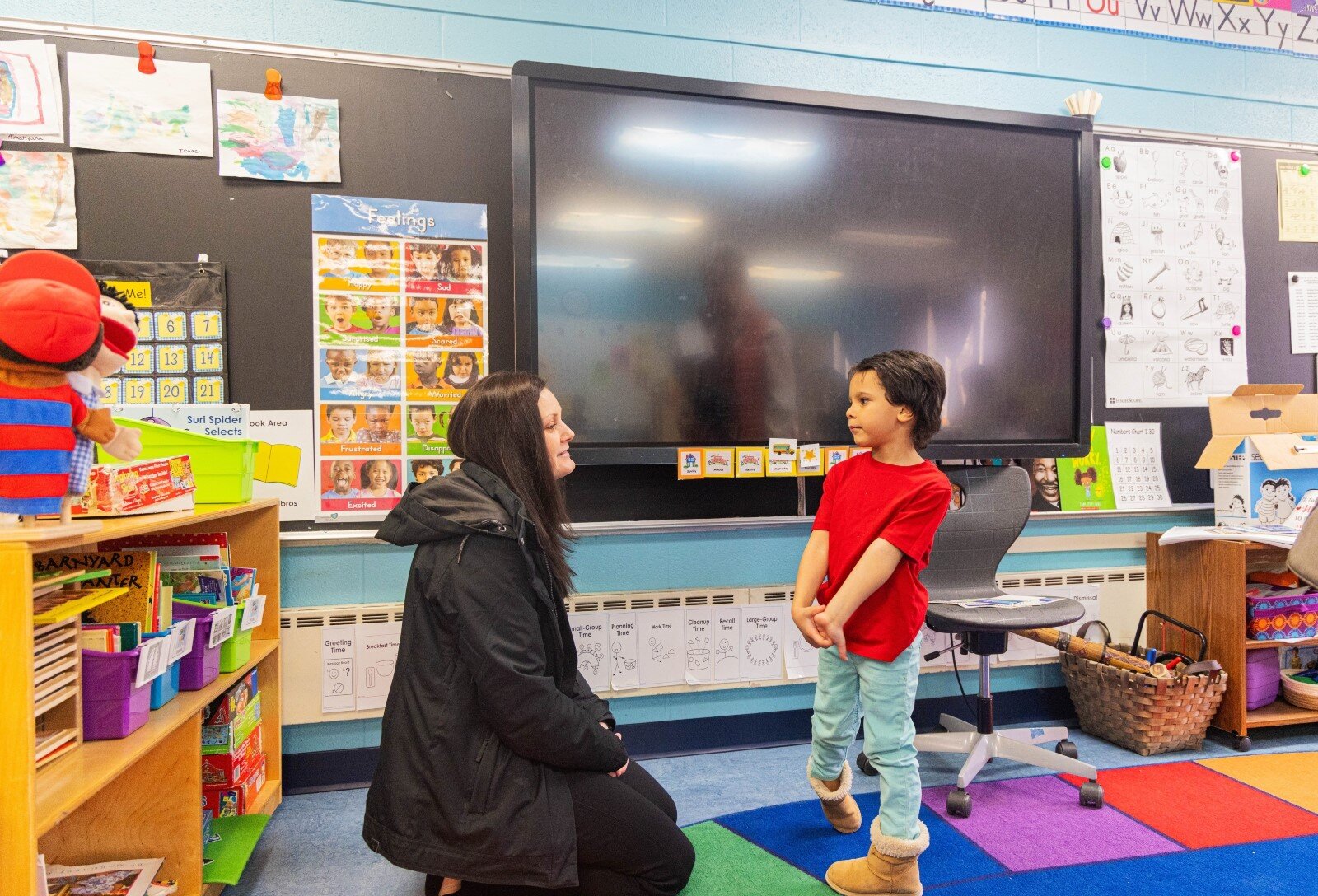 Any child turning four by Dec. 1 during the school year can attend a Lansing School District preschool program.
