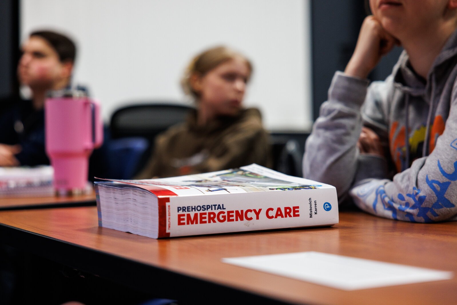 A session of the new EMT training program.