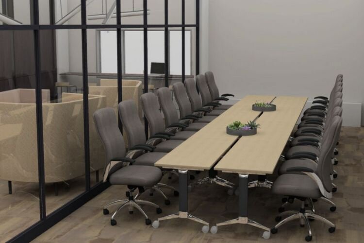 Rendering of the new CMURC Mount Pleasant coworking facility, to be completed by summer 2024.