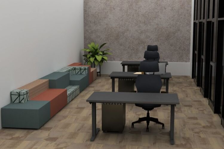 Rendering of the new CMURC Mount Pleasant coworking facility, to be completed by summer 2024.