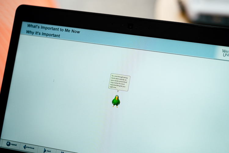 The CIAS system used for the Detroit Young Adult Asthma Project and many other interventions.