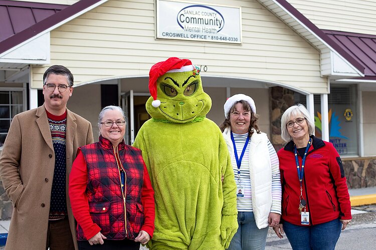 Sanilac County CMH is very involved in community events, partnerships, and programming, even the annual Santa Claus parade.